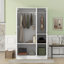 Armoire à 3 portes avec tablettes-633085342