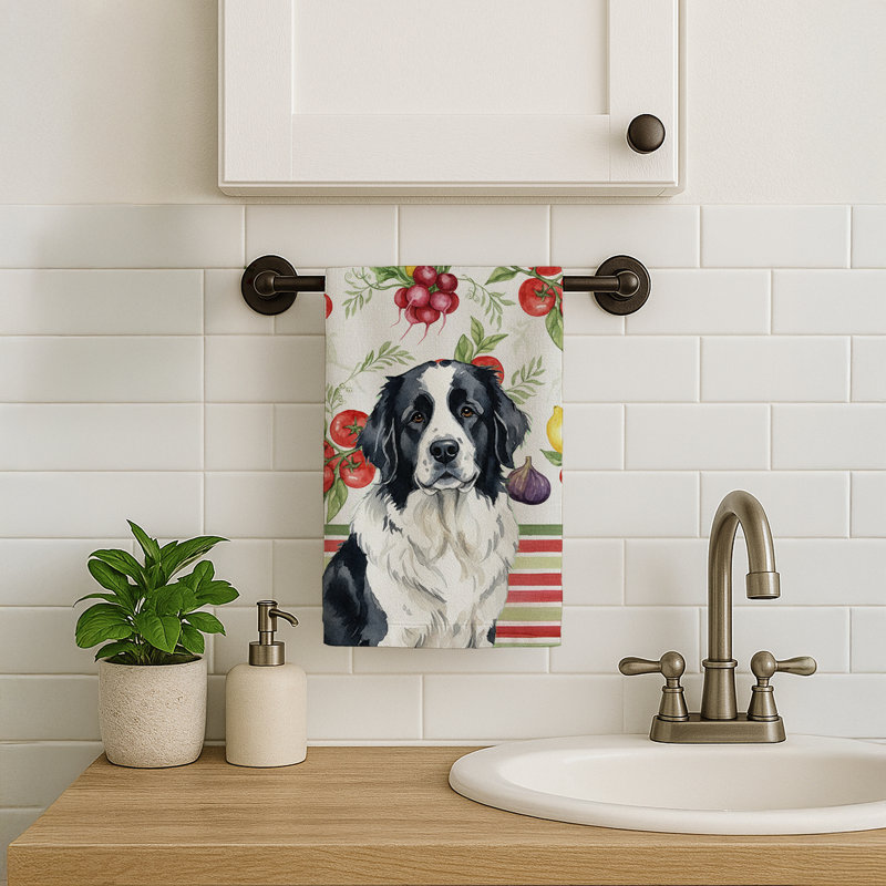 Serviette de cuisine Landseer, Landseer Newfoundland
