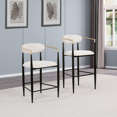 Tina Fabric Upholstered Chair (Set Of 2)