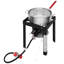 Créole en aluminium de qualité supérieure 30 pte Friteuse à dinde et 10 pintes Ensemble friteuse à poisson et à vapeur