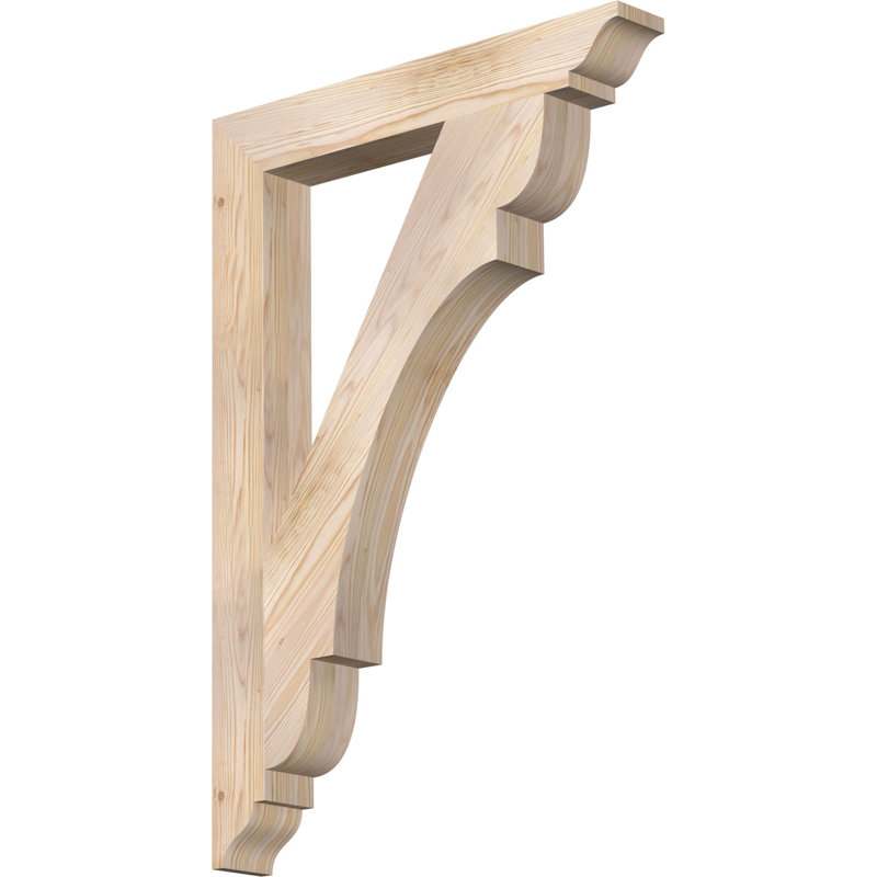 Support olympique traditionnel, Douglas (lisse), H 38 po x l 3,5 po x P 26 po