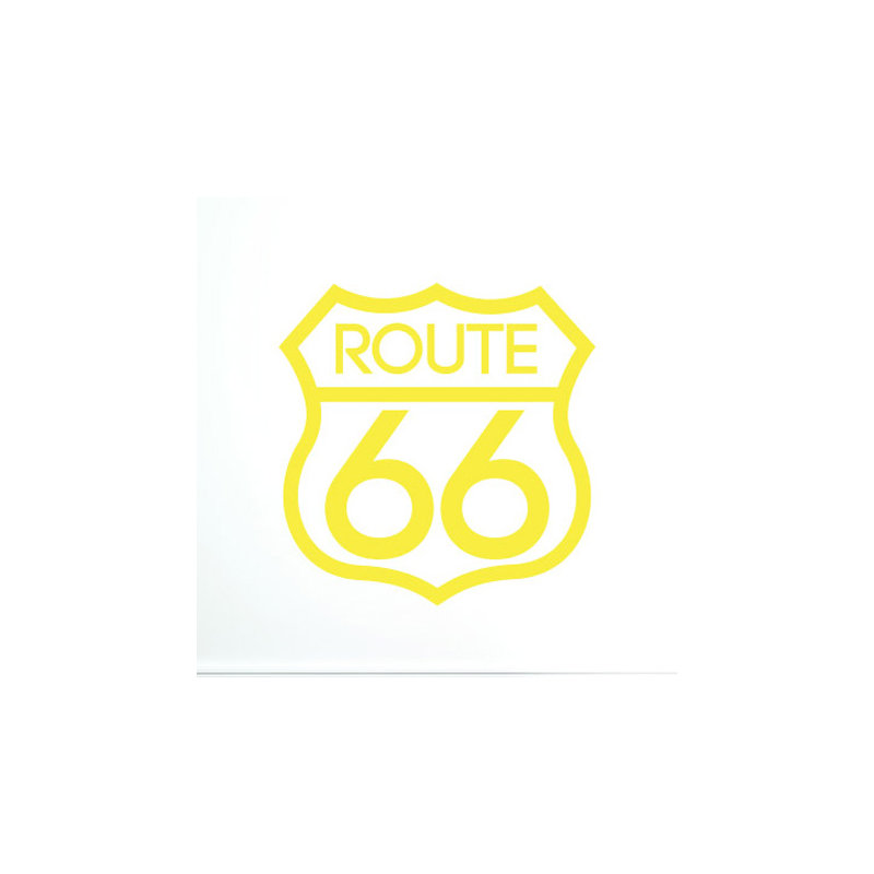 Non-Wall Damaging Wall Decal, Bright Yellow