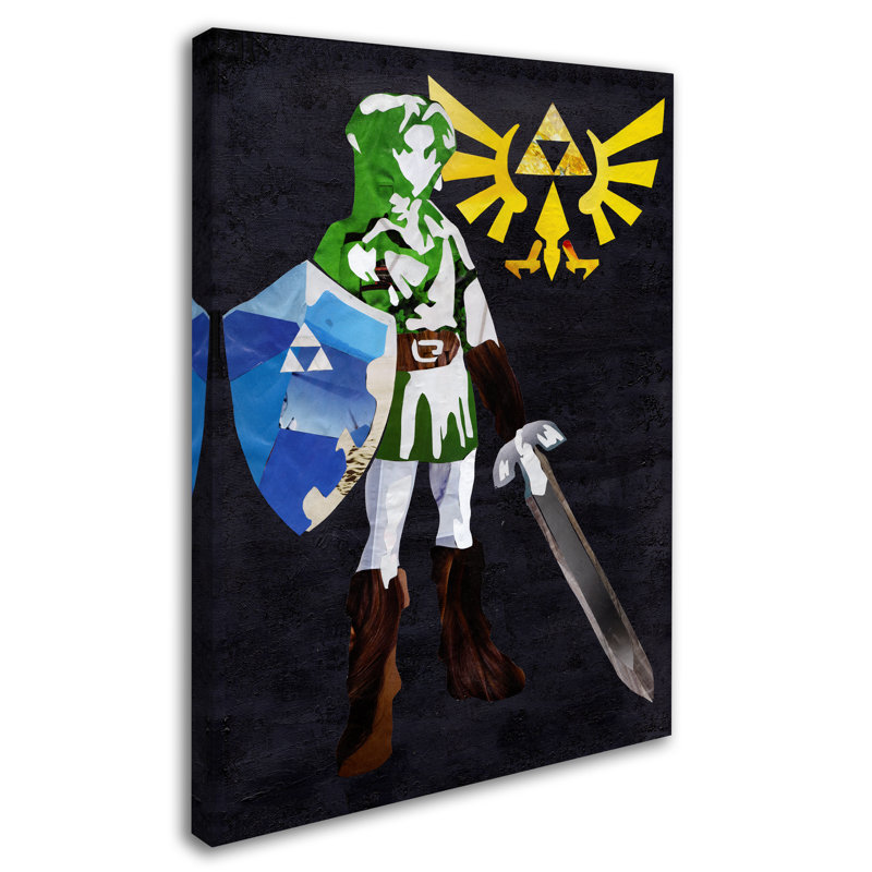 Art sur toile Aylinn «Zelda 2», H 47 po x l 35 po