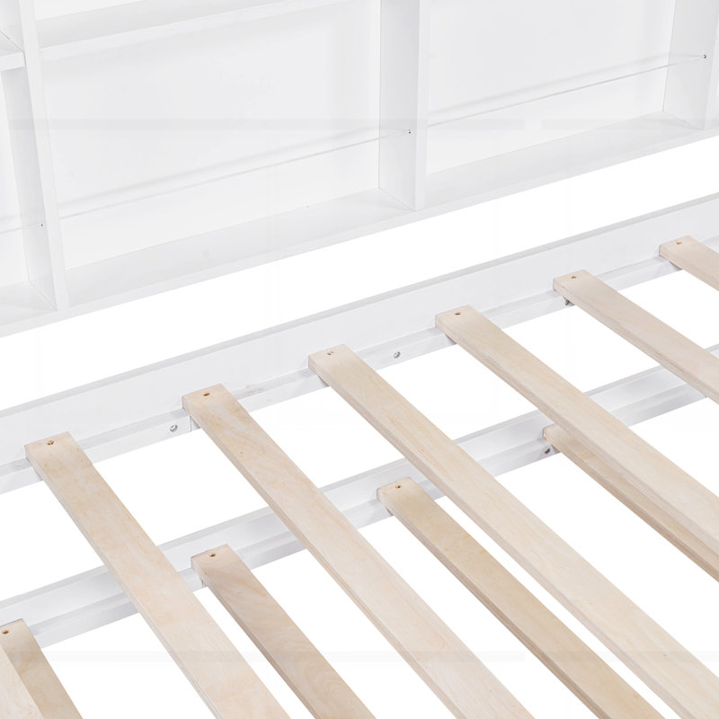 Lit gigogne en bois, Simple