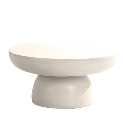 Round Outdoor Coffee Table by Ivy Bronx
