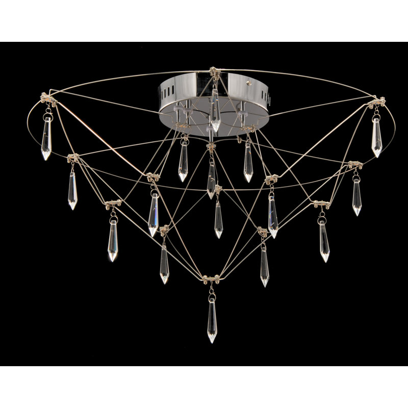 Shaffer 16 - Light Crystal LED Chandelier