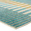 Tapis rayé bleu / jaune intérieur / extérieur Sarmiento-1098188198