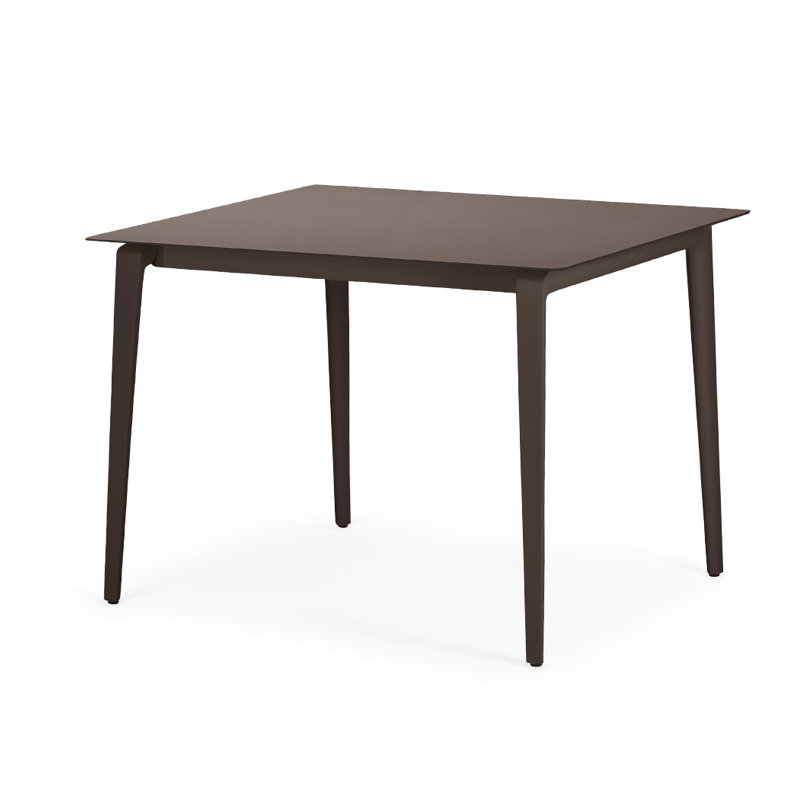 WA Outdoor Square Dining Table, Black Pepper, Black Pepper