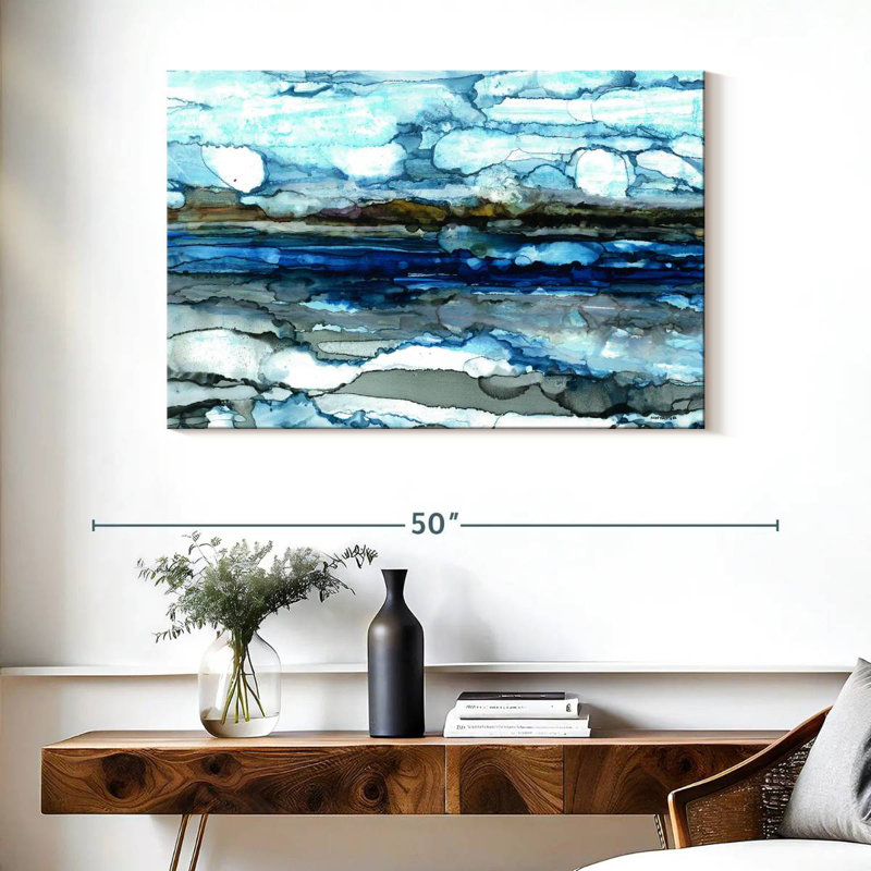 Avery Silver Coast, 26" H x 39" W
