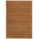 Eco-Smart Natural Fiber Hand Woven Jute/Cotton Striped Rug in Gold