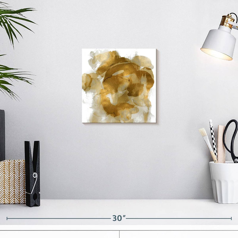 Gold Flow II, H 10 po x l 10 po
