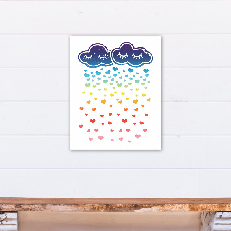 Art sur toile clouds Mariposa