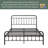 Cleophes Metal Platform Bed