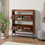 16 Pair Flip Down Shoe Storage