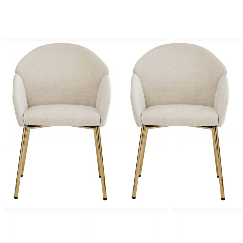 Ensemble de 2 chaises de salle à manger, Bleu