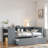 Wood Daybed With Trundle, Storage Drawers, Side Shelves And Desk-1567897288-1567897286