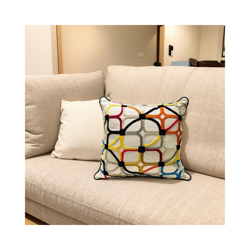 Coussin géométrique