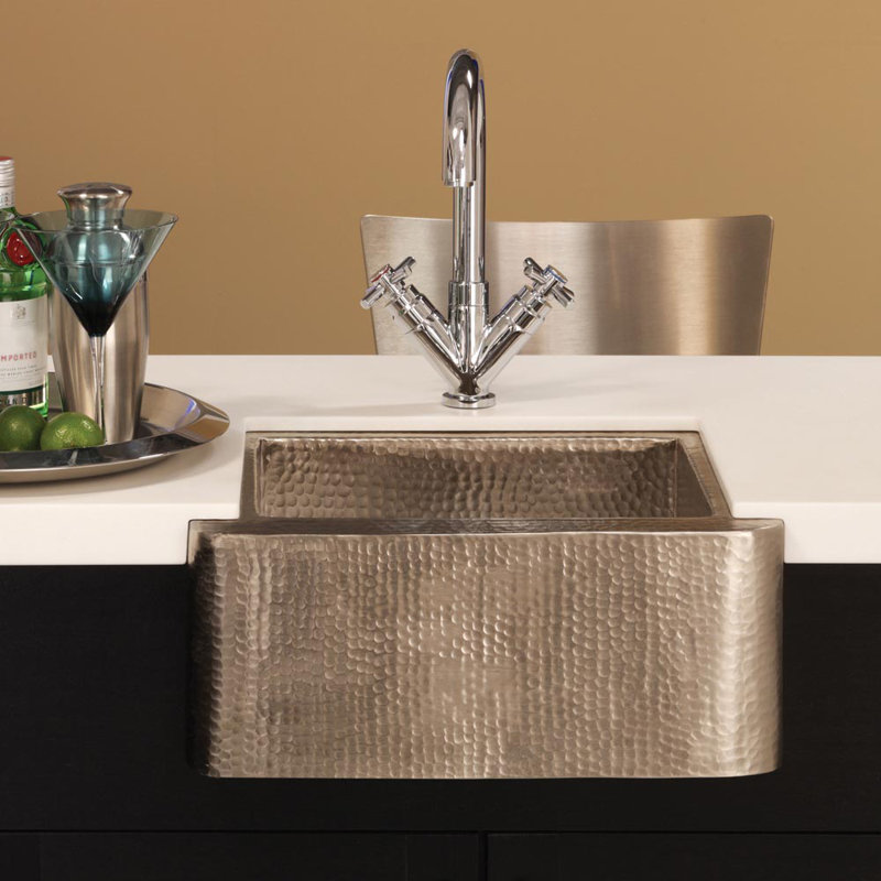 Cabana 18" L x 16" W Bar Sink, Brushed Nickel