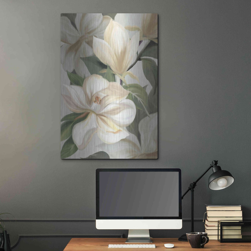Magnolia Blossoms I par House Fenway, H 36 po x l 24 po