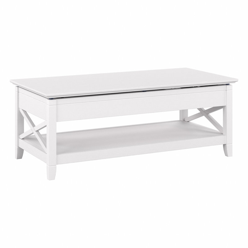 Kaionna - Table basse à plateau relevable, Chêne blanc