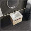 Ensemble de meuble-lavabo en résine Oak