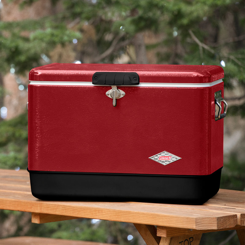 54 pte Glacière Coleman®, Rouge