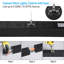 Luminaire linéaire commercial à intensité variable 8Ft 80W 3Cct, 3000K / 4000K / 5000K-121768906