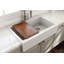 Nuova 34'' L Double Basin Kitchen Sink-491460304