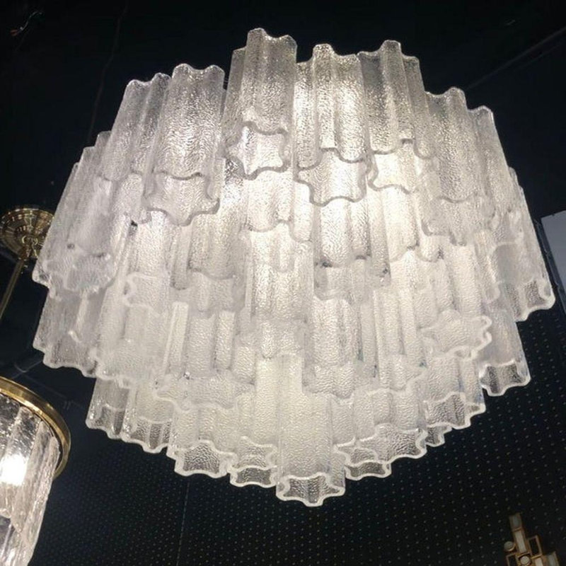 Lustre Riesner, H 28 po x l 32 po x P 32 po, Nickel, 20