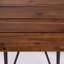 Table d'appoint en bois et métal