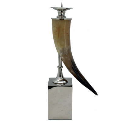 17.5'' H Metal Tabletop Candlestick