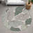 Machine Washable Indoor/Outdoor Bourkelands ACN2348 Botanical Rug-1749519482