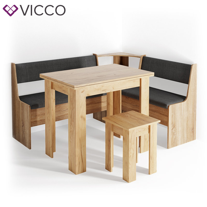 Christofer Dining Set, Brown