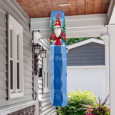 Winter Gnomes Christmas Windsock