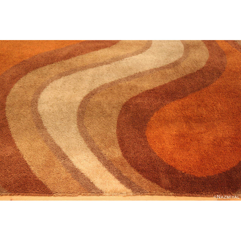 Scandinavian One-of-a-Kind Rectangle 8' X 11'5" Area Rug