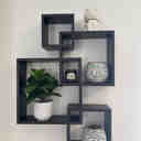 Orren Ellis Intersecting Cube Accent Wall Shelf & Reviews | Wayfair