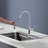 Single-Handle Pull-Down Sprayer Kitchen Faucet in Chrome