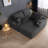 Compression Sectionals With Storage, 108 Inch Plush Modern Sofa For Home