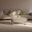 Ensemble de tables basses en pierre italienne