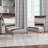 Upholstered Floral Side Chair - Modern floral Accent Chair-90396900