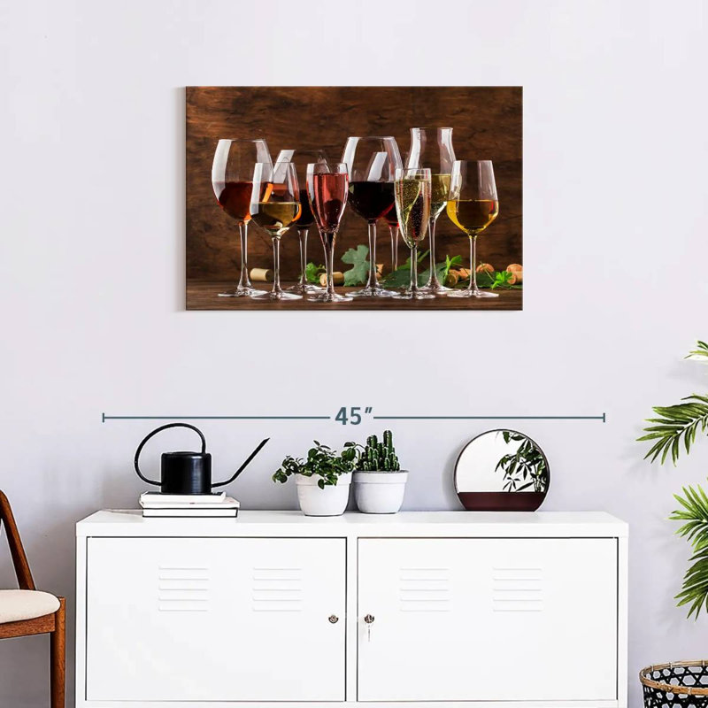 Yarlin Wine Tasting Glasses, 20" H x 30" W