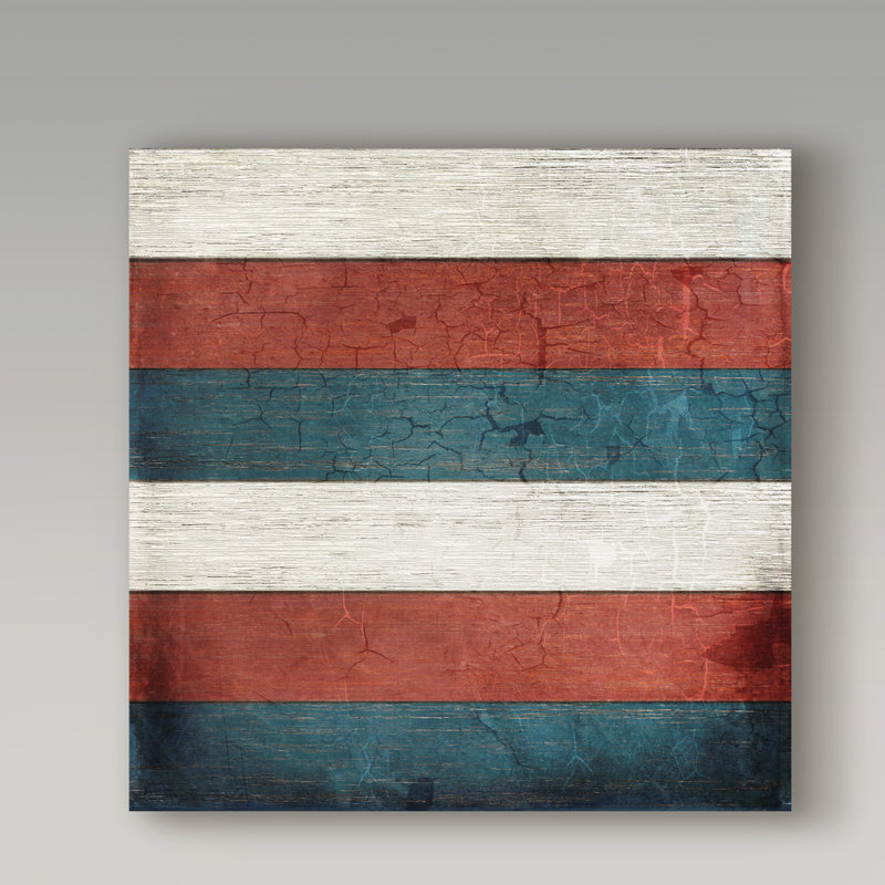 " Great Stripes " by Lightboxjournal, 14" H x 14" W x 2" D