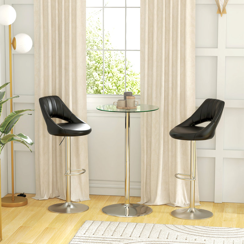 Metal Base Dining Table