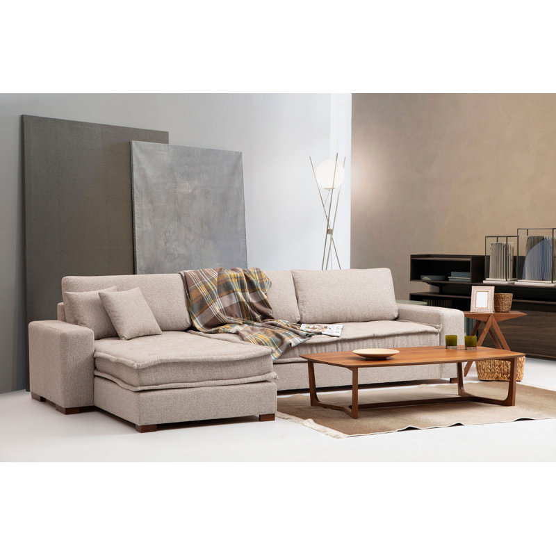 Canapé modulaire rembourré de 127,2 po Jamie-Lei