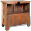 45cm W x 60cm H x 30cm D Solid Wood Back to Wall Toilet Unit