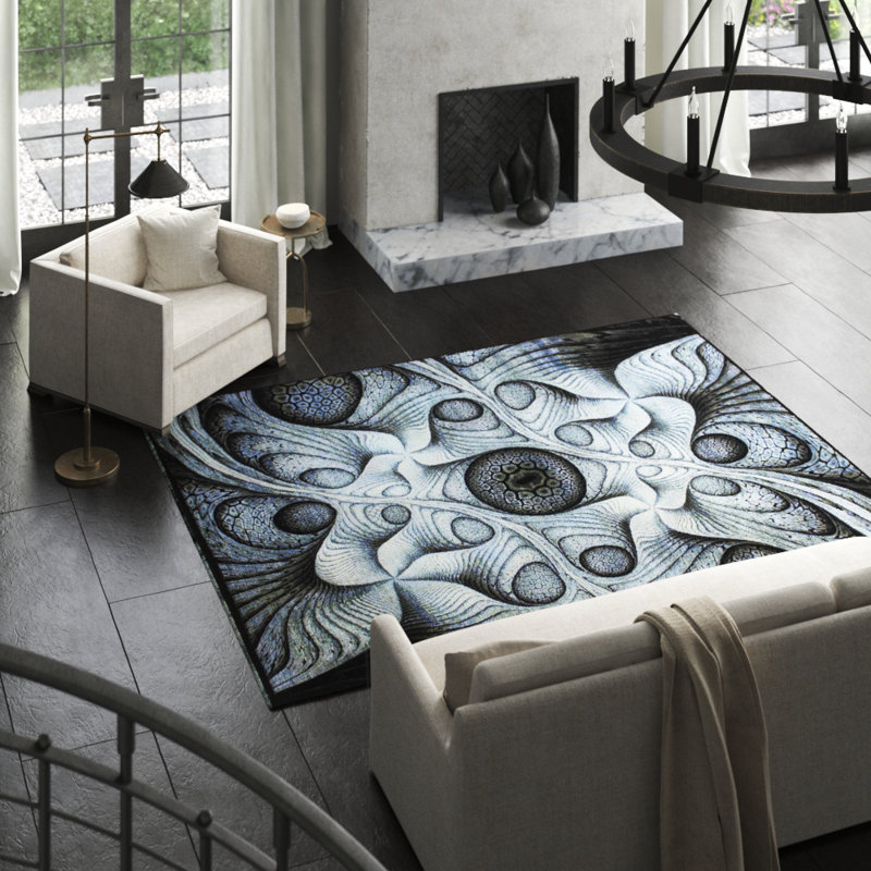 Eyes One-of-a-Kind 7'10" X 9'9" Area Rug