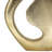 Mercer41 17" Adair Champagne Metal Vase-1252567535
