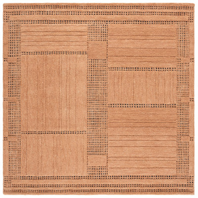 Harvest Hand Tufted Wool; Cotton Abstract Indoor Rug