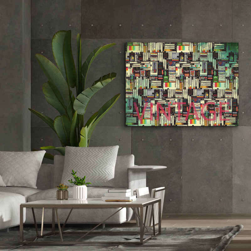 «Vintage» par Mark Ashkenazi, art mural sur toile, H 40 po x l 54 po x P 1,5 po
