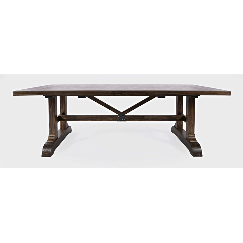 Alisher Transitional Farmhouse Dining Table